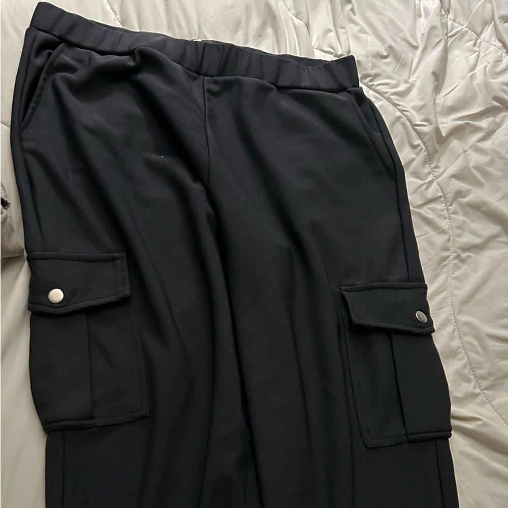Elegant Black Wide Leg Pants